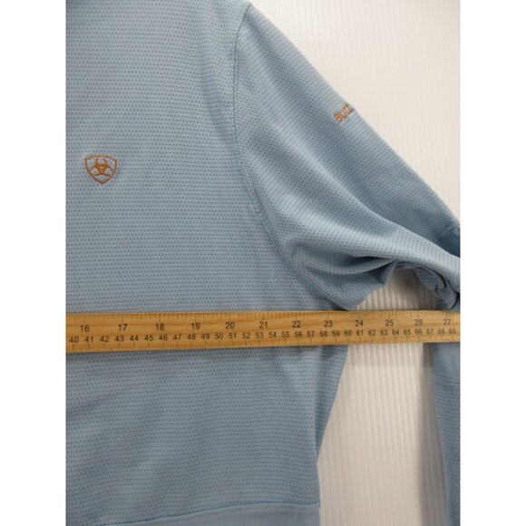 Ariat Sweatshirt XL Buzz Off Insect Repellent 1/2 Zip Performance * - Picture 8 of 15